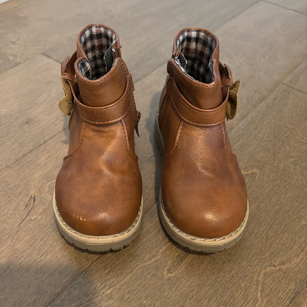 toddler size 8 brown boots